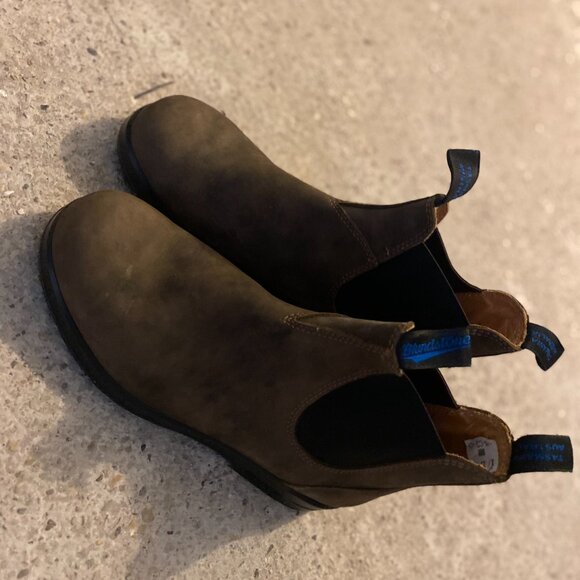 NWOT Blundstones Men's All-Terrain Thermal Chelsea Boots - Rustic Brown - Picture 4 of 4